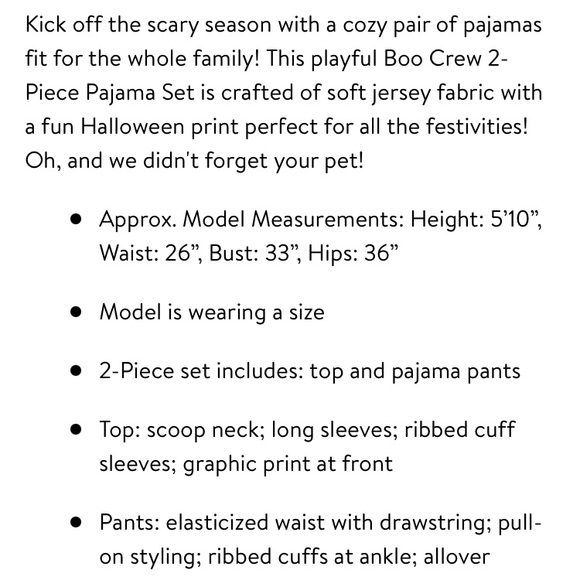 “The Boo Crew” PJ Set - Picture 12 of 12